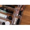 Backerysupply Clear Plastic Drawer Organizer Tray for Vanity Cabinet (9"×3"×2"，Set of 8),Storage Tray for Makeup, Kitchen Utensils, Jewelries, and Gadgets