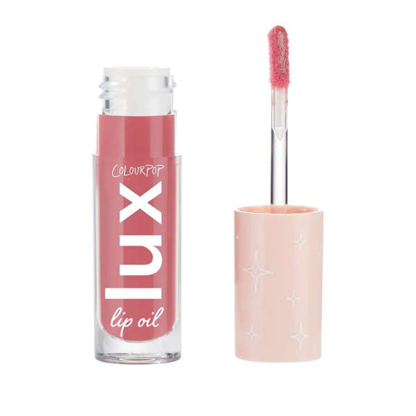 Colourpop Lux Lip Oil - Hydrating, Sheer Tinted Lip Oil Formulated with Antioxidant-Rich Chamomile Extract & Calendula Oil - Non-Greasy, Nourishing Pink Lip Oil - Bengal (0.16 oz)