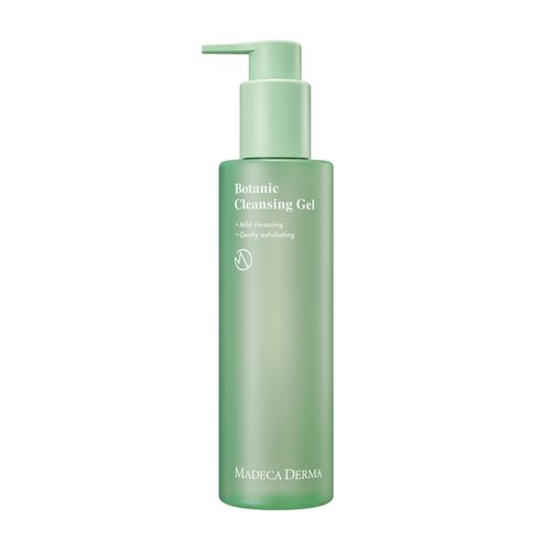 Madeca DERMA Botanic Cleansing Gel (8.3fl oz) - Gentle Korean Soap-free Cleanser for Women. Sensitive Skin, Hypoallergenic Low pH Cleanser to Remove Impurities by Dongkook.
