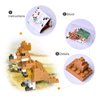 FUN LITTLE TOYS Party Favors for Kids, Mini Animals Building Blocks Sets for Goodie Bags, Prizes, Birthday Gifts, 12 Boxes