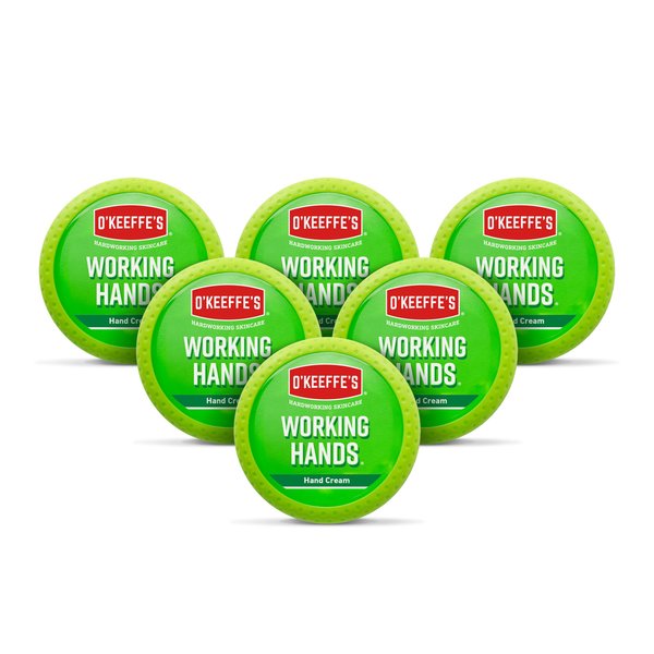 O'Keeffe's K0350002-6 Working Hands Hand Cream in Jar (6 Pack), 3.2 oz