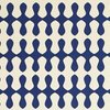 Gift Wrap - Wave - Cream/Blue