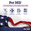 Pet MD Dog Paw Balm - 3-in-1 Paw, Nose/Snout, & Elbow Moisturizer & Paw Protectors for Dogs - 2 oz Paw Wax with Shea Butter, Coconut Oil, & Beeswax