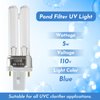 ANTOBLE 5 Watt UVC Replacement Lamp Pond Filter UV Light Compatible with Pennington Aquagarden Inpond 5 in 1 Pond Pump & Filter 200 & 300 & 450 Gallon Models