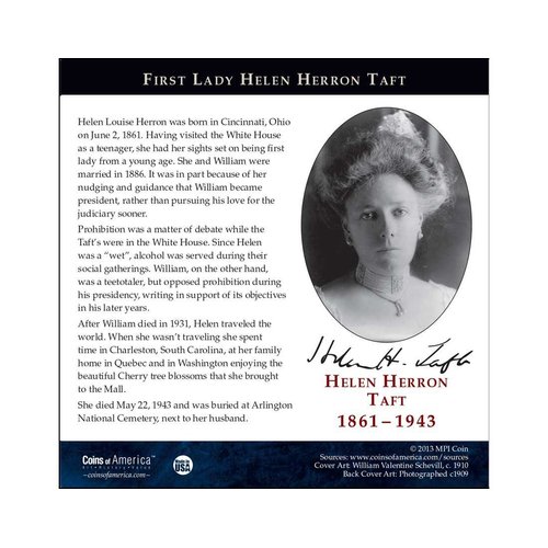 William Howard TAFT $1 Coin Collection