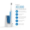 Pursonic S750 Sonic Toothbrush (White) — Smart Series Electronic Power Rechargeable Battery Toothbrush — Electronic Toothbrush for Adults — 12 Bonus Brush Heads — Rechargeable Toothbrushes for Adults