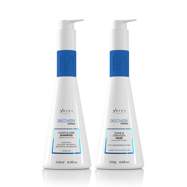 YBERA PARIS Discovery Home Care Express | Restores the DNA of Hair Fiber | Regenerate Hair Treatment with UV Protection