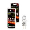 Brite Innovations G4 Halogen Bulb, 20 Watt (8 Pack) Dimmable Soft White 2700K -12V-Bi Pin -, T3 JC Type, Clear Light Bulb