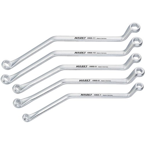 HAZET 4968/5 Hexagon Profile Brake Bleeding Wrench Set - Multi-Colour