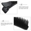 Beaupretty Hair Combs, 3 Pieces Hair Stylist Non Slip Hair Clips Comb Rat Tail Teasing Clip Comb Hair Coloring Styling Tools Highlighting Comb Hair Rollers for Salon Home (Black)