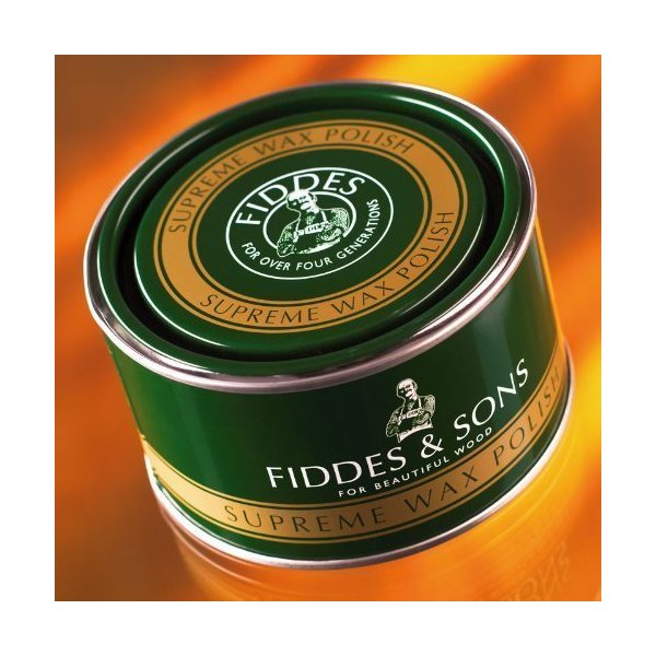 Fiddes & Sons Supreme Wax Polish 500ml - Forest Brown