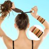 Bouiexye Boho Hair Ties Bracelets for Women, 24PCS Soulvation Hair Tie Bracelets 6 Styles Boho Hair Accessories 10 Colors Hair Ties No Damage for Thick Hair