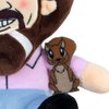 Kidrobot Bob Ross with Peapod 8" Plush Phunny Stuffed Animal