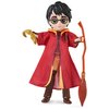 Wizarding World Harry Potter, 8-inch Harry Potter Quidditch Doll Gift Set with Robe and 9 Doll Accessories, 11 Pieces, Kids Toys for Ages 6 and up