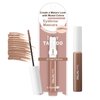 K-Palette Eyebrow Gel, Longwear Brow Color Mascara with Natural Effects, Easy-to-Use Brow Makeup Brush for Defined Eyebrows, Foggy Pink Brown