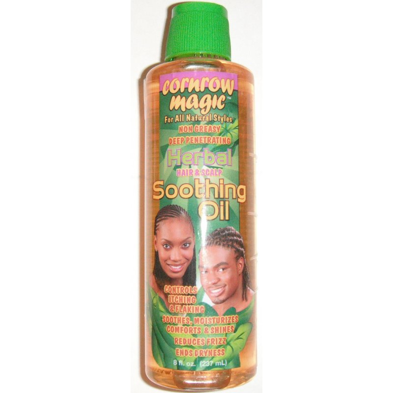Cornrow Magic Medicated Hair & Scalp Oil 8 Oz - Everymarket
