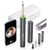 BEBIRDPRO Ear Wax Removal Cleaner with IP67 Camera, Otoscope Ear Cleaning Tool with Premium Storage Box, Earwax Cleaner with HD Camera for iOS, Android Phones T15 PRO Black, with Blackhead Vacuum