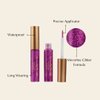 EPILYNX by Dr. Liia Hypoallergenic Eyeliner, Glitter Liquid Eyeliner I Gluten Free and Vegan for Sensitive Skin (9: Purple Pink)