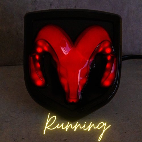 Autogem Officially Licensed RAM Hitch Cover (Black)