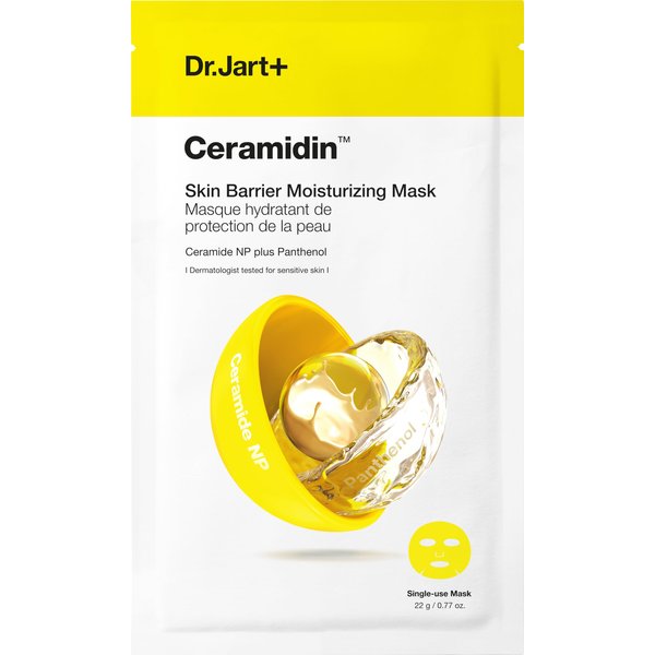 Dr.Jart+ Ceramidin Skin Barrier Moisturizing Face Mask, 0.78 Ounce