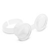 100pcs Ink Rings Cups Pigment Rings Makeup Holder Pigment Container Pigment Ink Cup Eyelash Extension Nail Art