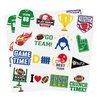 192PCS Football Tattoos Party Favors - Sports Game Day Sticker Touchdown Supplies Decorations