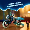 LEGO DREAMZzz Zoey’s Cat Motorcycle Bike Toy with 2 Minifigures, Creative Toy for Kids Ages 7 and Up, Rebuild an Animal Figure into a Bike, Cat Toy for Kids, 71479