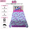 Franco Kids Bedding Super Soft Sheet Set, Twin, LOL Surprise