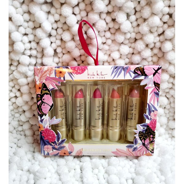 Nicole Miller Lipstick Set, 5 Pieces, Assorted Shades