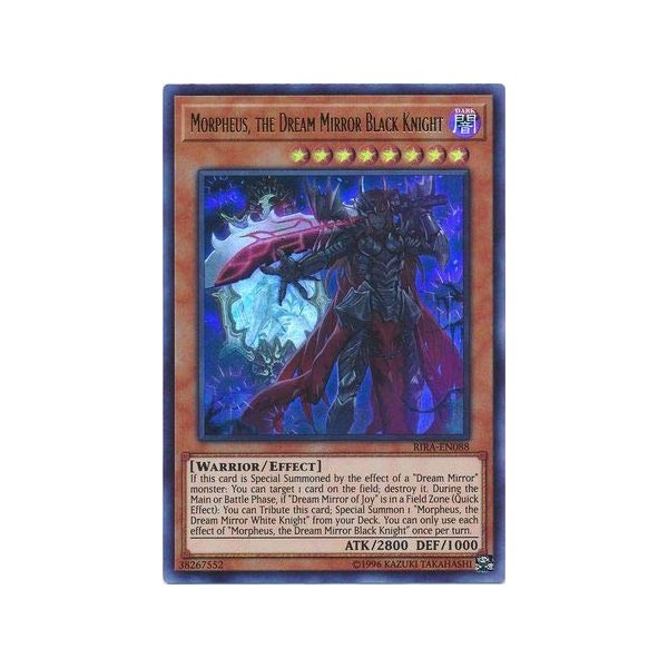 Yu-Gi-Oh! - Morpheus, The Dream Mirror Black Knight - RIRA-EN088 - Ultra Rare - Unlimited Edition - Rising Rampage