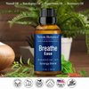 Breathe Essential Oil Blend 30 ml - Breath Easy Essential Oil Sinus Relief - Breathe Ease Essential Oils for Humidifier, Diffuser, Aromatherapy - Nexon Botanics