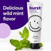 BURST Toothpaste with Cavity Fighting Fluoride - Whitening Toothpaste for Stain Removal - Sensitive Toothpaste with Xylitol – Vegan, Gluten Free, SLS Free Toothpaste - Wild Mint, 4.7oz (2 Pack)