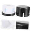 DOITOOL Barber Neck Strip Dispenser: Disposable Neck Roll Paper Dispenser Box Hairdressing Tool for Salon Haircut Hair Stylist - Black
