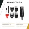 Wahl Professional - Peanut - Professional Beard Trimmer and Hair Clipper Kit - Adjustable Hair Cutting Tool with 4 Guide Combs - Black
