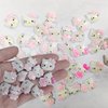 Cute Nail Charms 40 Pcs Cute Cat Nail Charms 3D Kawaii Nail Charms Design for Acrylic Nails Cute Cartoon Flatback Charms Nail Jewelry Nail Art Rhinestones for DIY Craft Phone Case Decoration