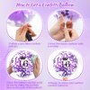 16th Purple Birthday Balloons Decorations, 16PCS Purple White Happy 16th Birthday Confetti Latex Balloons for Girls Boys Happy Birthday Party Wedding Anniversary Indoor Outdoor Party Supplies,12 Inch