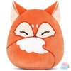 Glow Guards 12-Inch Red Fox Plush Pillow Cute Fox Stuffed Animal Soft Fox Plush Toy Stuffed Animals Fox Birthday Gift for Boys Girls Kids,Red Fox