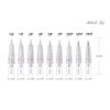 20pcs/Set Permanent Makeup Tattoo Needle Cartridges Disposable Eyebrow Cartridge Needles for Tatto Machine for Eyebrow Eyliner Lip (20pcs 3P)