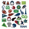 Anor Wishlife Football Luggage Stickers(60pcs),Football Laptop Stickers,Football Laptop Stickers,Football Notebooks Stickers,Football PVC Waterproof Stickers for Kids,Adults,Cars,Motorcycles,Bicycles