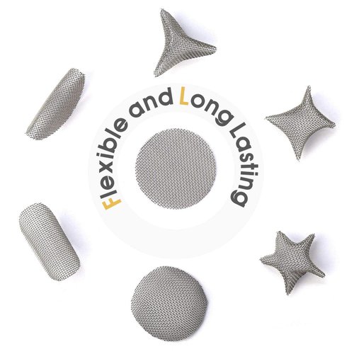 200 PCS 5/8 Inch Stainless Steel Pipe Screens, 5/8 Inch Metal Pipe Screen with Metal Box