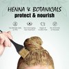 Light Mountain Henna Hair Color & Conditioner, Light Brown - Organic Henna Leaf Powder, Pure Botanical Semi-Permanent Hair Color with Conditioning Benefits, 16 Oz