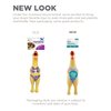 Outward Hound by Charming Pet Squawkers Henrietta Latex Rubber Chicken Interactive Dog Toy, Small