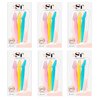Stacy Talan Eyebrow Razor 18 Pcs Facial Shaver Multipurpose Exfoliating Darmaplane Tool with Precision Cover for Women 6 Packs