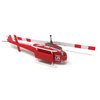 ATLANTIS TOY & HOBBY Plastic Model KIT Helicopter, Green,Red