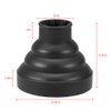 Collapsible Hair Dryer Diffuser, Foldable Hair Blow Dryer Diffuser Professional Hairdressing Salon Accessory Curling Drying Tools (Black)