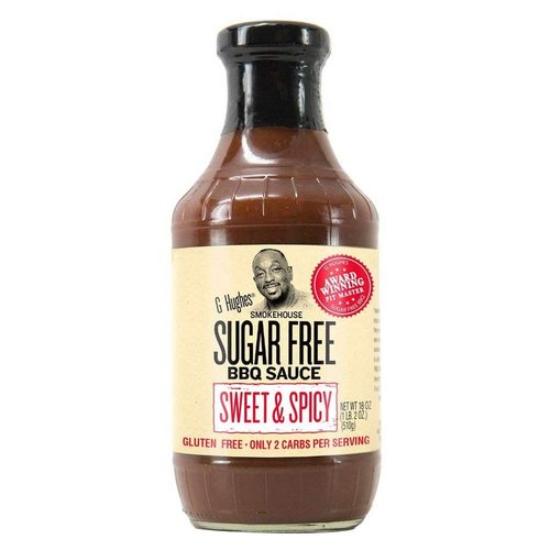 G Hughs Sweet and Spicy BBQ Sauce 18oz