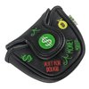 Foretra Putt for Dough - Money Maker Black Golf Putter Headcover Quality PU Leather Magnetic Closure for Mallet Style Putters
