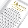 QUEWEL Volume Lash Extensions 4D 0.07mm D Curl Mix-8-15mm Short Stem Premade Fans Soft|Optinal 3D|4D|5D|6D|7D|8D 0.07/0.10mm C/D 8-20mm Mix-9-16mm 12-15mm 8-15mm|(4D 0.07D MIX8-15)