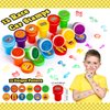 Race Car Party Favors Set - 110 pcs Race Car Birthday Party Supplies, Keychains, Slap Bracelet, Race Car Stickers, Race Car Straws, Stamps for Kids Racing Car Toy Gift, Boy Cars Birthday Decoration