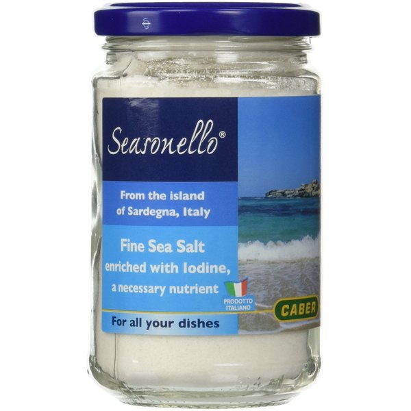 Seasonello Fine Sea Salt by Caber (10.6 ounce)